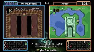 WillardJBradley vs nifboy. ALTTPR Keysanity Tournament 2018