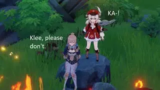 Jean chases Klee [Genshin Impact]