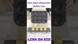 Kitchen Must Have, Bakeware Muffin Pan #bakery #kitchengadgets #kitchentools #amazonhaul #shorts