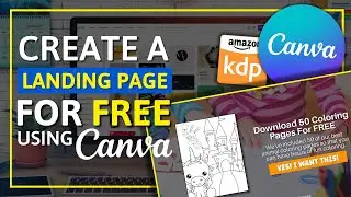 How To Create A Landing Page For Free Using Canva