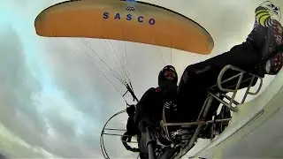 Paramotor Paragliding Tandem. Трайк. Тандем.