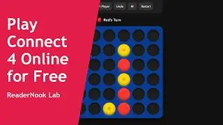 Play Connect 4 Online for Free | ReaderNook Lab