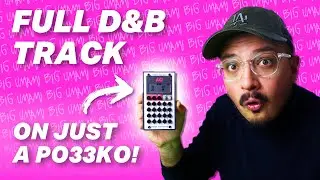 making a FULL jungle/drum & bass song from scratch on the PO33KO! only