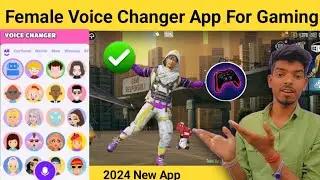 How to change male female voice in pubg*bgmi | Female voice changer for pubg free | Technical ako