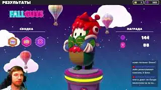 Енот получает по голове молотком ► Fall Guys Часть 2
