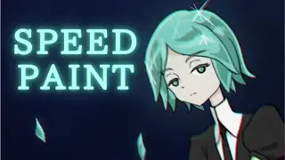 [ speedpaint ]　housekinokuni 宝石の国　フォスを描いてみました　[ クリスタ ] clip studio paint