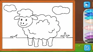 Mewarnai Kambing || Channel Anak Anak