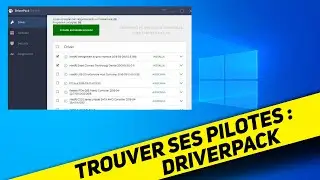 Trouver / Installer ses pilotes (drivers) avec DriverPack (Snappy Driver)