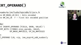 Porting the GNU CORE-V Toolchain