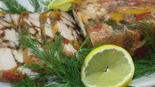 Рецепт- Заливное из курицы