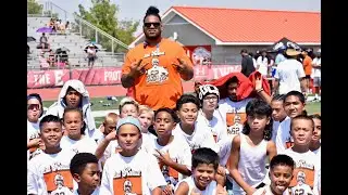 Mic’d Up with Siaki Ika at his 2nd Annual Free Youth Football Camp 2024!