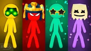 Stickman BEST MINIGAMES Tournament - Stickman Party 1 2 3 4 Player