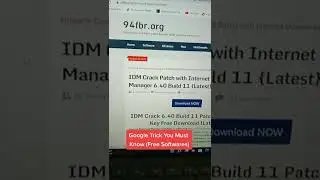 Download Paid Software For Free Hack You Should Know #usefulltips #bestwebsites #googlehack #pchacks