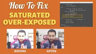 How to fix saturated and over-exposed clips in Adobe Premiere Pro 2022