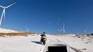 Yamaha Tenere 700 - KTM790R - CRF 300L - Snow time Pt. 4