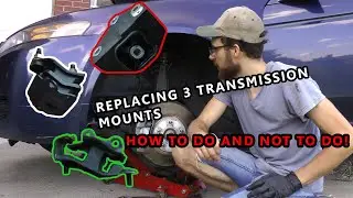 Replacing Acura TL Transmission Mounts! Do's and Don'ts!