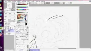Lineart (Curve Tool) Paint Tool SAI