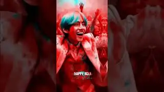 HAPPY HOLI army's 💫 #btsarmy #btsedits #btsforever #trending #viral #lovebts #related #bts
