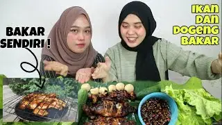 BAKAR SENDIRI MODAL PANCI !! MUKBANG IKAN DAN TONGKER BAKAR SAMBAL MATAH