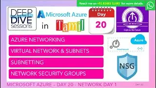 AZURE IN TAMIL - DAY 20 - NETWORK DAY 1