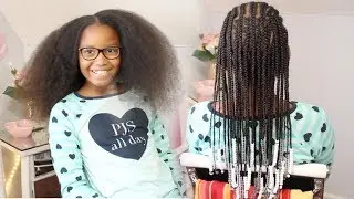 Braids & Beads | Braided Hairstyle ▸ Kids Natural Hair