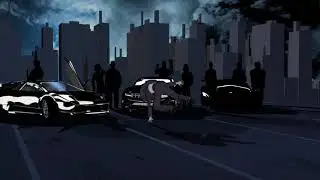 motion capture test + toon shading (3ds max)