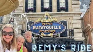 MY KIDS RIDE REMY'S AT EPCOT | SPENDING A MORNING AT EPCOT | KIDS RIDES AT EPCOT