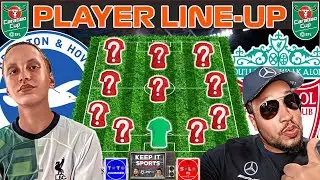 ROUND 16: CARABAO CUP: BRIGHTON VS LIVERPOOL