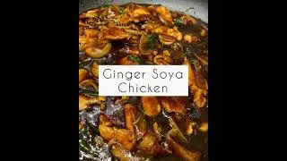 Ginger Soya chicken@kitchenconfidenceindia