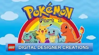 Pokemon Generation 1 (Part 1) | LEGO Digital Designer Creations