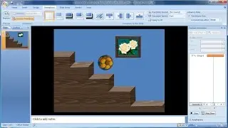 PowerPoint Training |How to Make a Bouncing Ball Animation with Motion Paths in PowerPoint