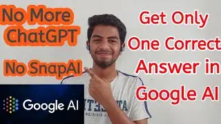 How to Turn On Google AI | Only One Correct Answers in Google