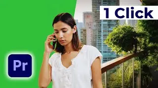 Learn to remove green screen in Premiere Pro in just 1 click