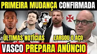 FIRST CHANGE CONFIRMED AT VASCO! ANNOUNCEMENT BEING PREPARED AT CRVG! LÉDIO DROPPED THE STEEL IN ...