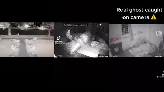 REAL GHOST CAUGHT ON CAMERA👻😈😱😨