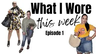 What I Wore This Week Ep.1 Zara, New York & Co., Everlane, Target, Walmart, Souk & Sepia, boohoo