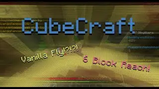 Vanilla Flying On CubeCraft | Hacking On CubeCraft | Vector Client