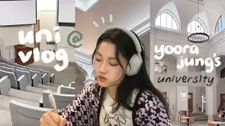 a week in yoora jung’s university (i.e. notre dame) ☘️ uni vlog