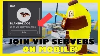 (NEW UPDATE) HOW TO JOIN VIP SERVER LINKS ON MOBILE DEVICES IN ROBLOX (ANDROID/IOS)
