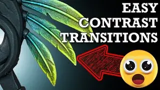 EASY Contrast Colour Transitions! (TINY details welcome) How to Paint Warhammer 