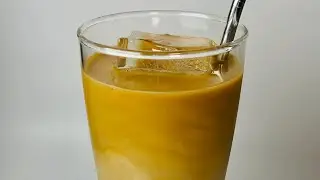 [No Music] How to make easy homemade Vanilla Cafe Latte