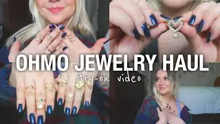 trendy & affordable jewelry haul ! #ohmojewelry 💍🛍