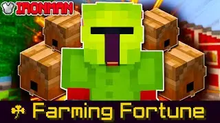 Foraging = Farming Fortune... (Hypixel Skyblock Ironman) Ep.478