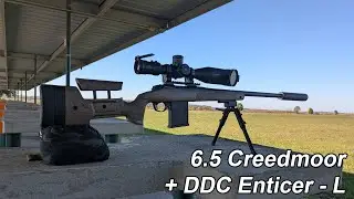 DDC Enticer L - 6.5creedmoor first shots