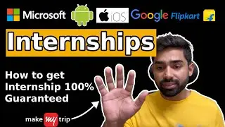 How to get Internship as Software Engineer in 2024 | Internship Kyu nhi mil rahi hai | 5 Mistakes