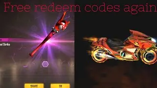 Free redeem codes again for all servers