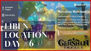 Genshin Impact Ita - Marvelous Merchandise Liben Location Lootbox Reward Day 6