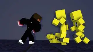 room practice from an office brine//Minecraft Animations