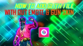 HOW TO DOWNLOAD GLITH FILE WITHOUT ANY EMOTE AND GUN SKIN||GARENA FREE FIRE