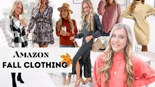 HUGE Amazon Fall Haul 2021 | Amazon Fall Clothing on PRIME!